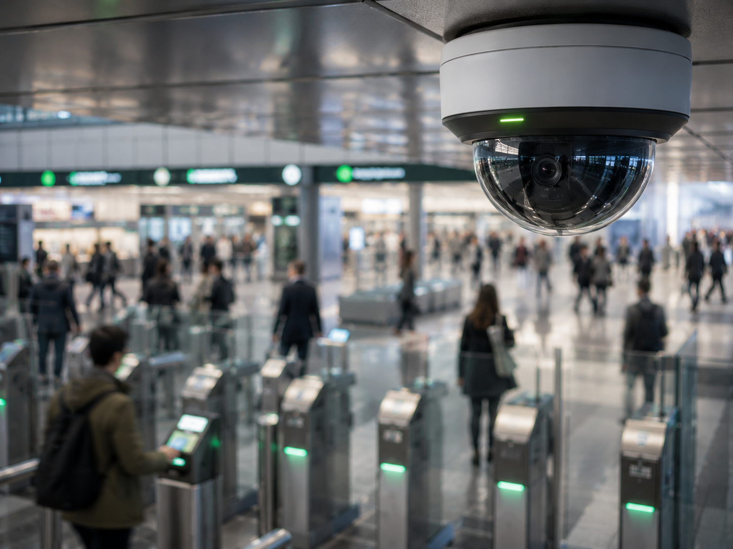 CCTV and access control in a transport environment