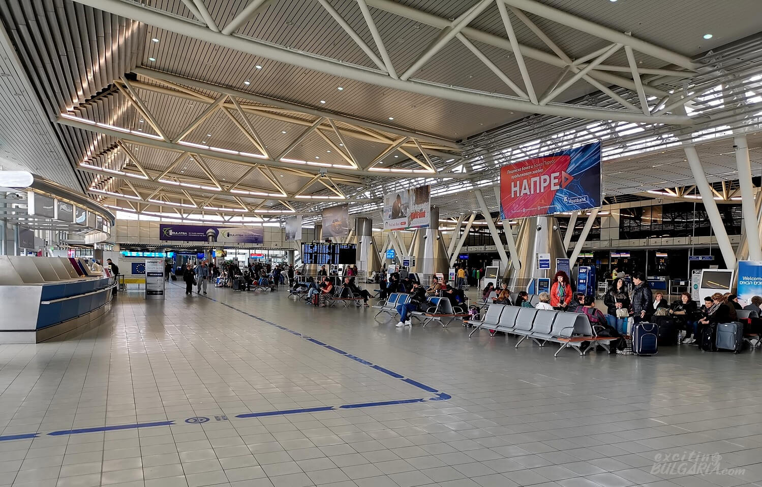 Sofia Airport Terminal 2 entrance